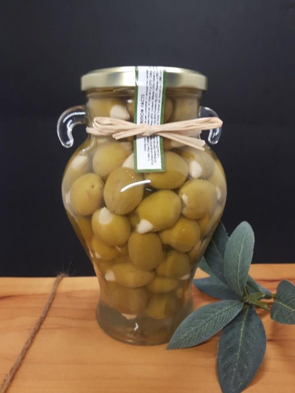 Manzanillo Olives Stuffed with Almonds The Urban Vine